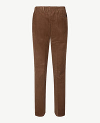 D.Y.P. - Philip - Instapbroek heren met elastische band - Ribcorduroy - Taupe