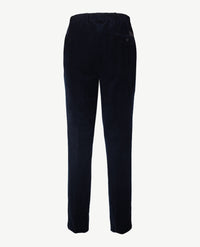 D.Y.P. - Philip - Instapbroek heren met elastische band - Ribcorduroy - Navy