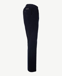 D.Y.P. - Philip - Instapbroek heren met elastische band - Ribcorduroy - Navy