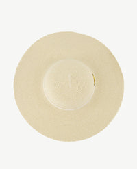 Hoed - Geweven - Cream