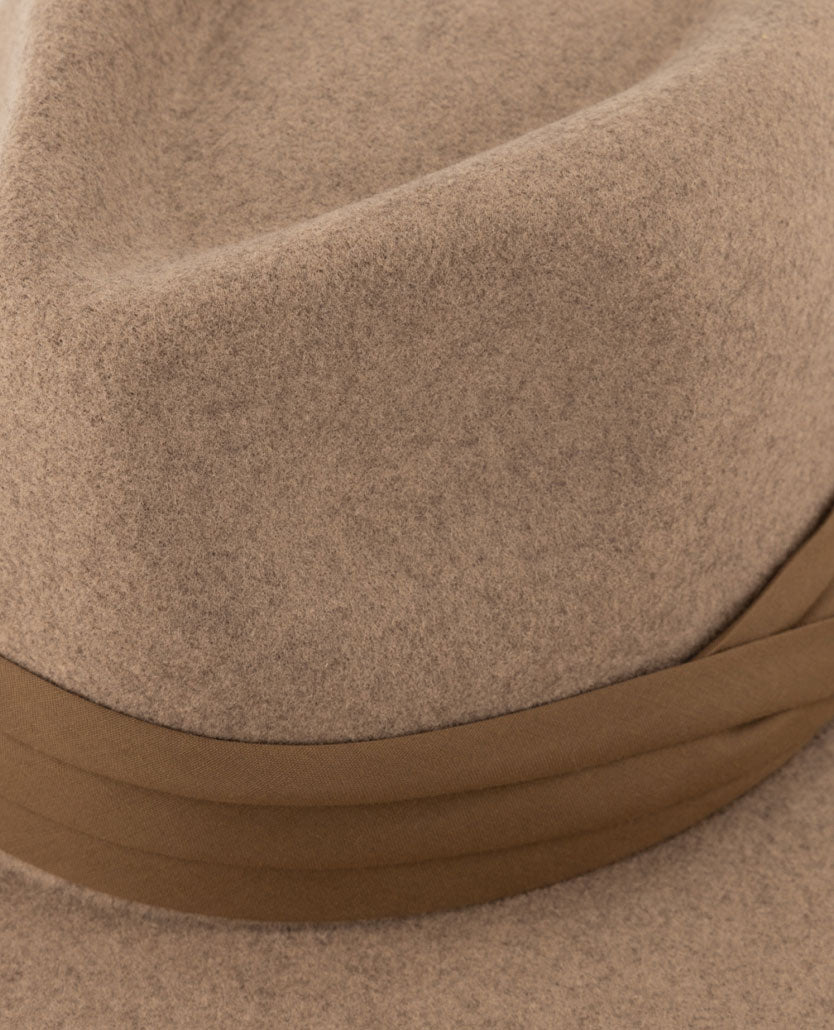 Hoed - Vilt - Taupe