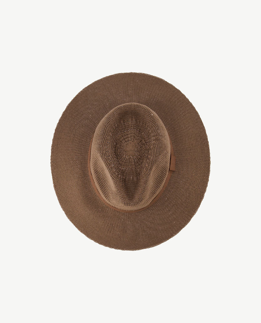 Hoed - Geweven - Taupe