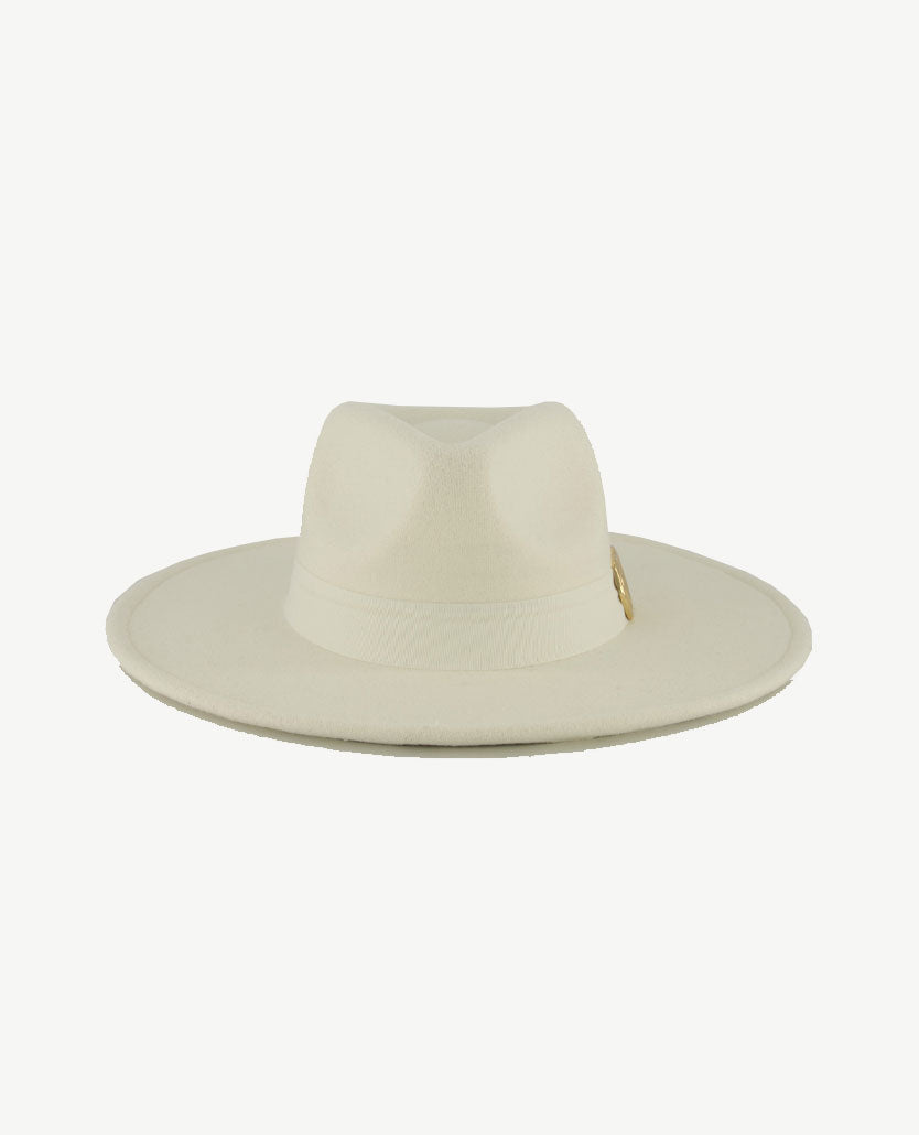 Hoed - Vilt - Off-white