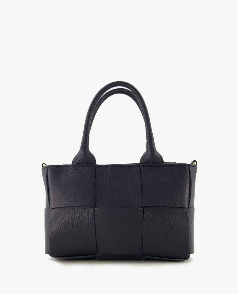 Tas - Kate - klein - Leer - Navy