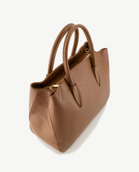 Tas - Lauren - Leer - Donker cognac