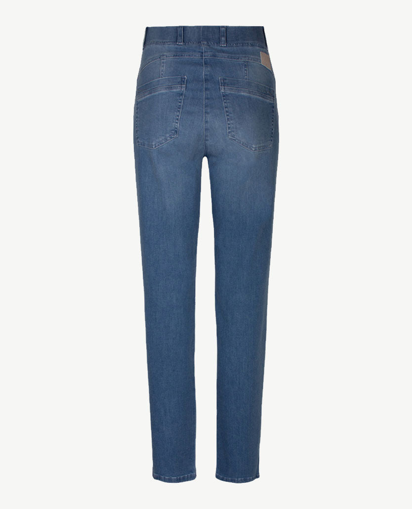 Brax Raphaela - Lavina Joy - Elastiek rondom - Jeans - Normale lengte -  Bleached blue