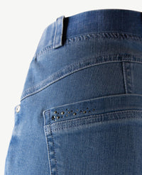 Brax Raphaela - Lavina Joy - Elastiek rondom - Jeans - Normale lengte -  Bleached blue