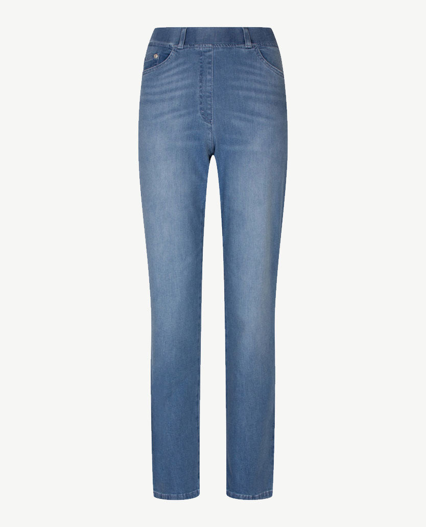 Brax Raphaela - Lavina Joy - Elastiek rondom - Jeans - Normale lengte -  Bleached blue