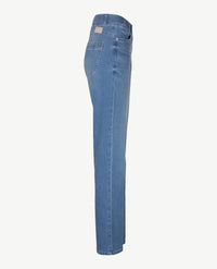 Brax Raphaela - Lavina Joy - Elastiek rondom - Jeans - Korte lengte -  Bleached blue