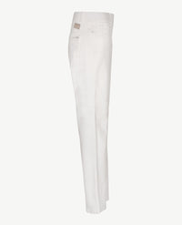 Brax Raphaela - Lavina - Elastiek rondom - Jeans - Korte lengte -  Wit
