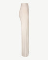 Le Comte - Damesbroek elastiek rondom - Wide - Jersey - Off-white