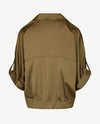 Le Comte - Bomberjack vest - Mosgroen