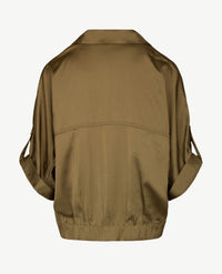 Le Comte - Bomberjack vest - Mosgroen