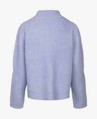 Le Comte - Pullover - Coll - Blue