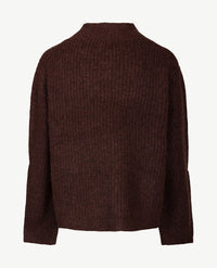 Le Comte - Pullover - Coll - Choco