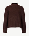 Le Comte - Pullover - Coll - Choco