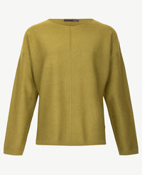 Le Comte - Pullover - Ronde hals - Mosgroen