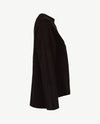 Le Comte - Pullover - Ronde hals - Zwart met glans