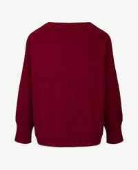 Le Comte - Pullover - Ronde hals - Merlot