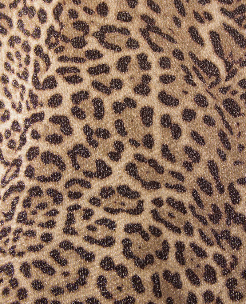 Le Comte - Lichte pullover blouson - Ronde hals - Tijgerprint