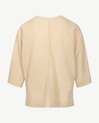 Le Comte - Lichte pullover - v-hals - Glans goud