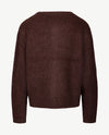 Le Comte - Kort gebreid vest - Choco