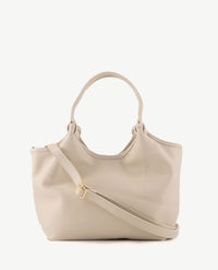 Tas - Lou -Medium - Leer - Beige