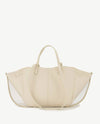 Tas - Milou - Leer - Licht beige