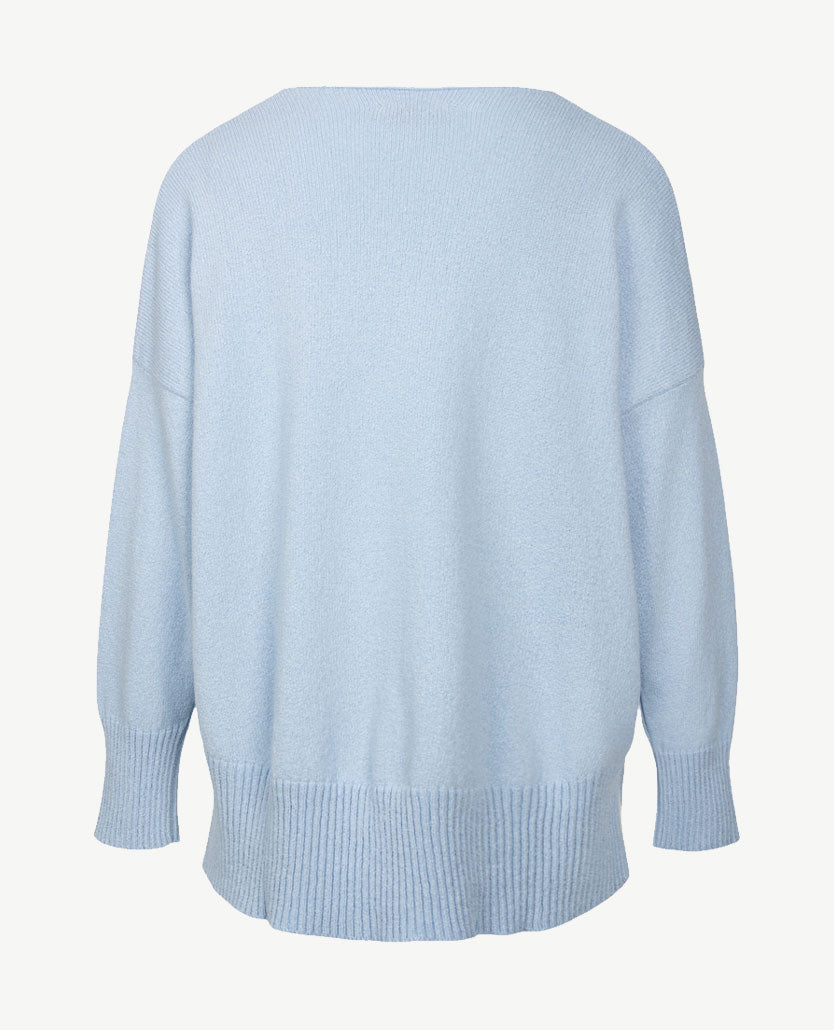 Gollé Haug - Pullover V-hals - Gebreid - Blue