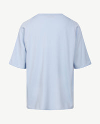 Gollé Haug - Lichte pullover ronde hals - rolboordje - Blue