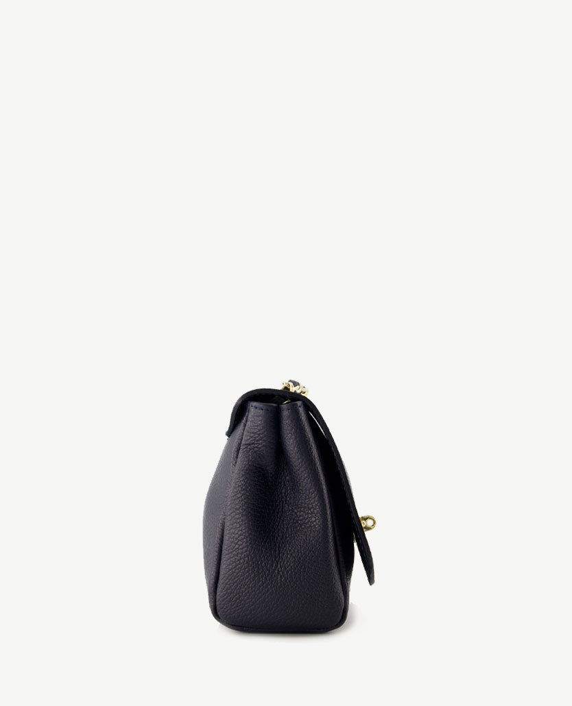 Tas - Nina - Leer - Navy