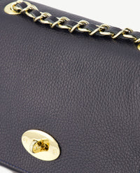 Tas - Nina - Leer - Navy
