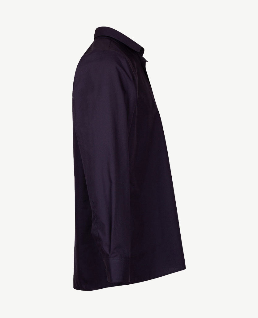 No Buttons®  by D.Y.P - Overhemd met klittenbandsluiting - Patrick - Night blue