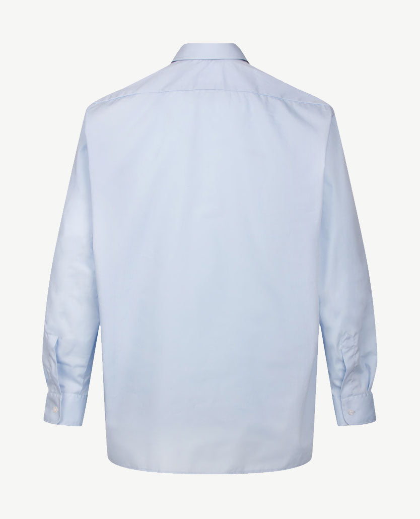 No Buttons®  by D.Y.P - Overhemd met klittenbandsluiting - Patrick - Licht blauw