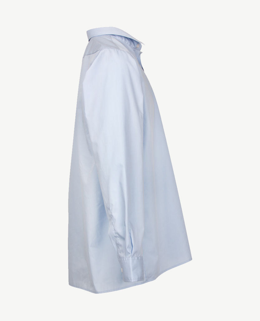 No Buttons®  by D.Y.P - Overhemd met klittenbandsluiting - Patrick - Licht blauw