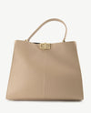Tas - Noelle - Leer - Taupe