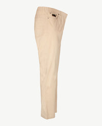 D.Y.P. - Oliver - Elastische band - Katoen - 5-pocket - Licht beige