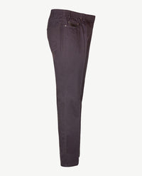 D.Y.P. - Oliver - Elastische band - Katoen - 5-pocket - Structuurtje blauw en navy