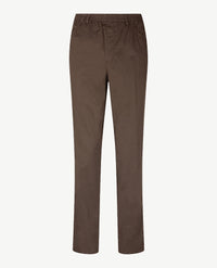 D.Y.P. - Oliver - Elastische band - Katoen - 5-pocket - Structuurtje taupe