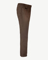 D.Y.P. - Oliver - Elastische band - Katoen - 5-pocket - Structuurtje taupe