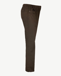 D.Y.P. - Oliver - Elastische band - Katoen - 5-pocket - Donker Khaki