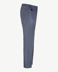 D.Y.P. - Oliver - Elastische band - Katoen - 5-pocket - Structuurtje rafblauw