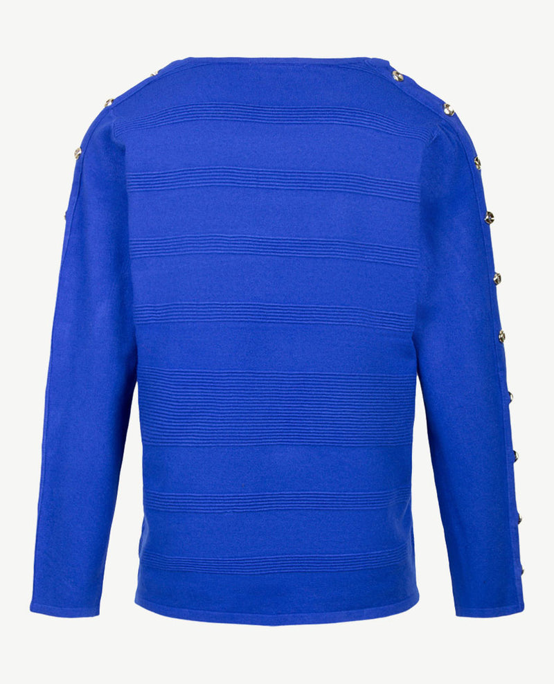 Passioni - Pullover - Ronde hals - Royal blue