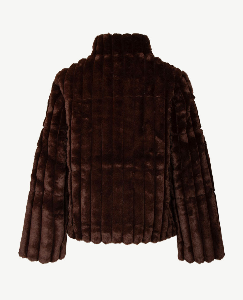 Passioni - Vestjasje - Faux bont - Choco