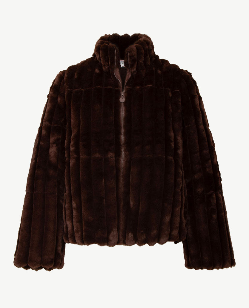 Passioni - Vestjasje - Faux bont - Choco