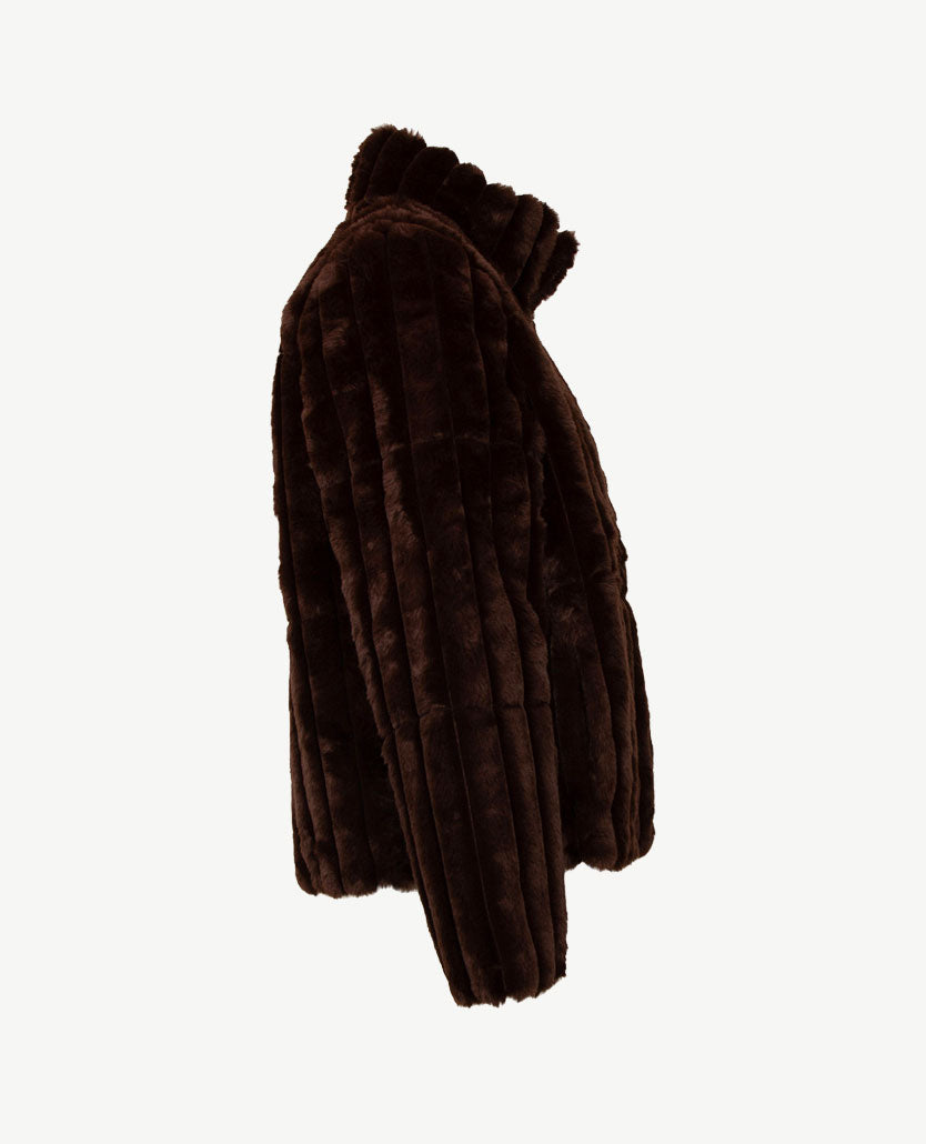 Passioni - Vestjasje - Faux bont - Choco