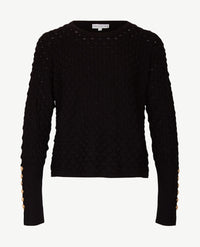 Passioni - Pullover - Ronde hals - Zwart