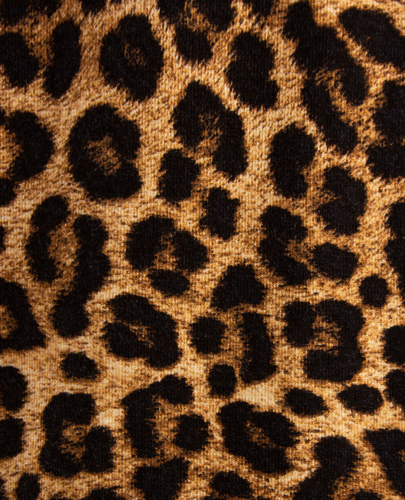 Passioni - Pullover - Ronde V-hals - Tiger zwart en beiges