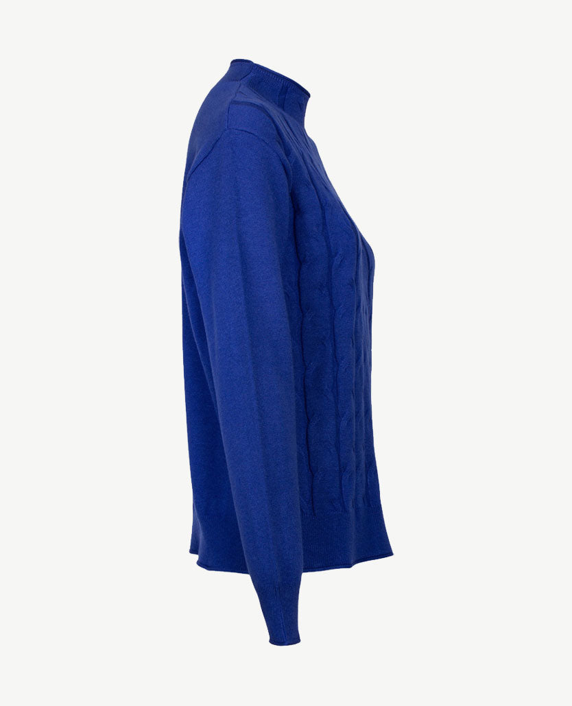 Passioni - Pullover - Ronde hals - Royal blue