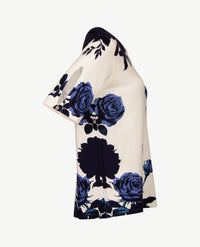 Passioni - Dunne pullover - Ronde hals - Marine, blauwen en off-white